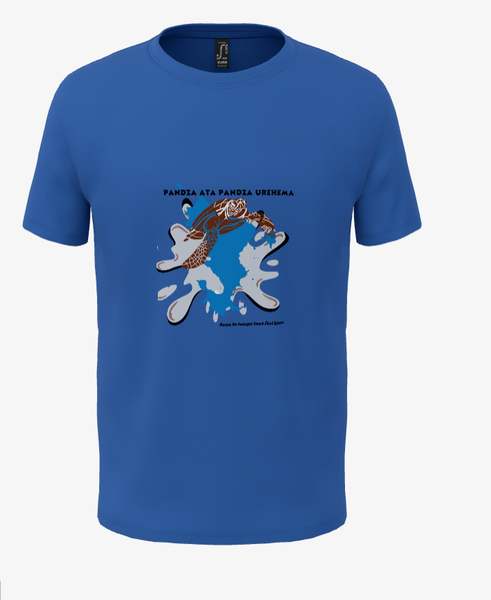 T-shirt personnalisé Mayotte tortue