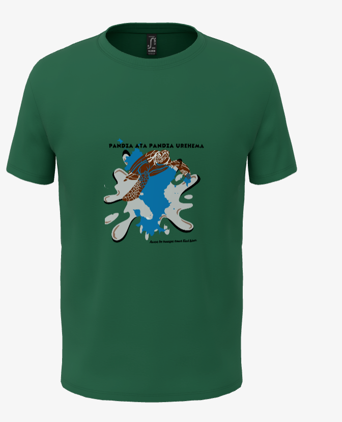 T-shirt personnalisé Mayotte tortue