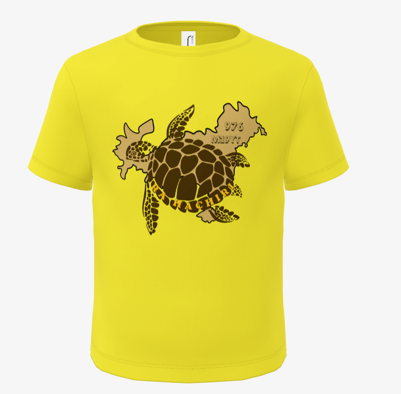 T-SHIRT personnalisé enfant Tortue