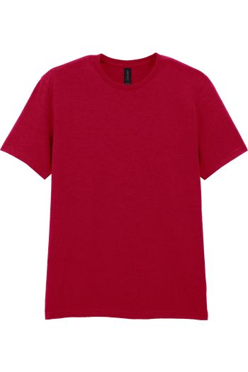 64000 - Softstyle® Ring Spun T-Shirt - Antique Cherry Red