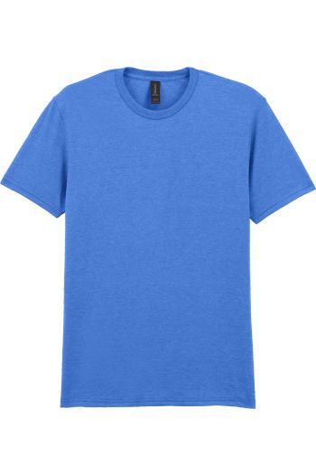 64000 - Softstyle® Ring Spun T-Shirt - Heather Royal
