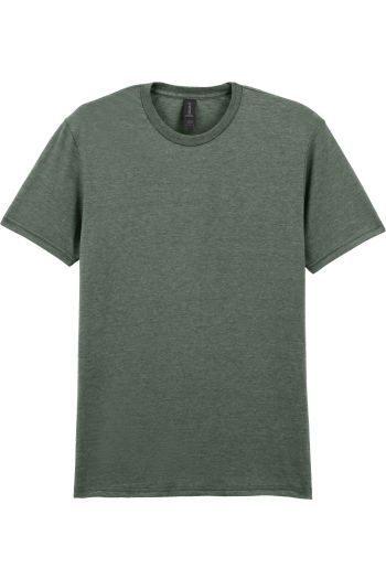 64000 - Softstyle® Ring Spun T-Shirt - Heather Military Green