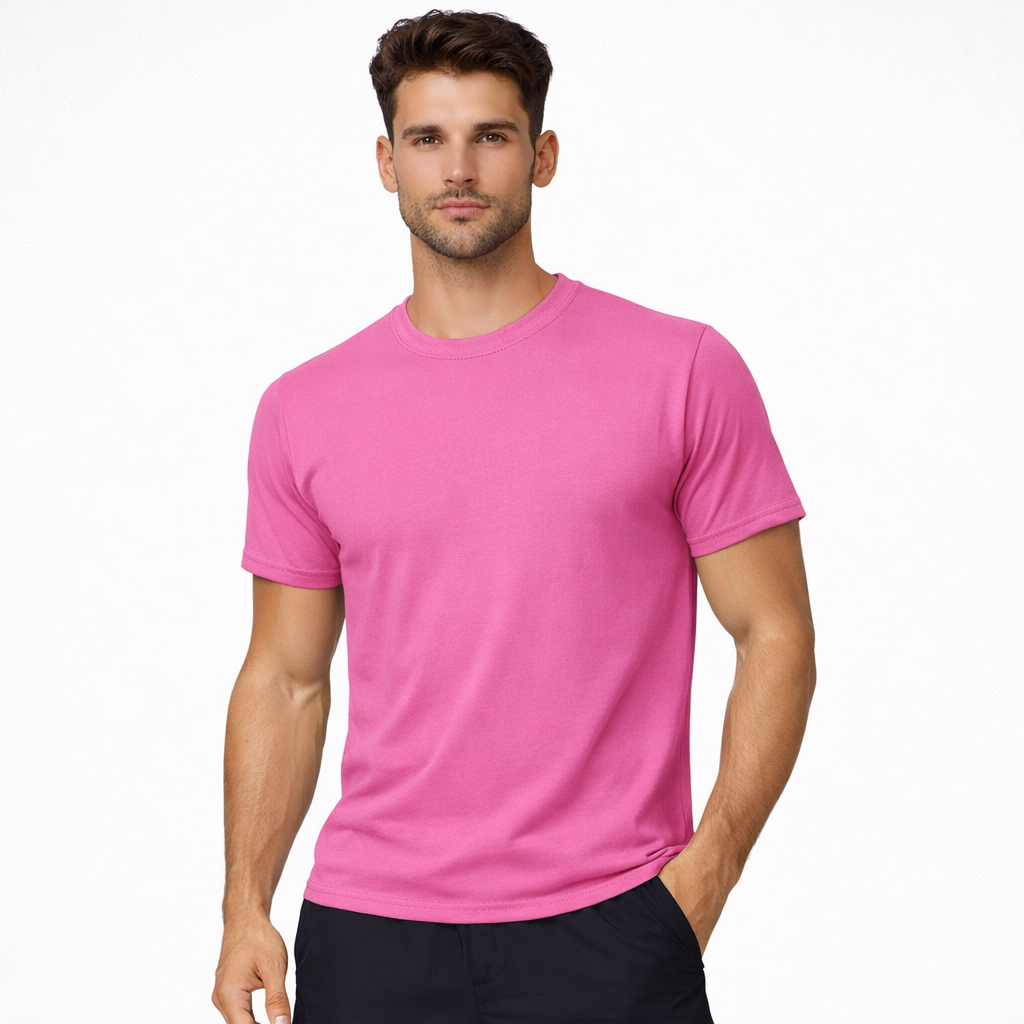 64000 - Softstyle® Ring Spun T-Shirt - Azalea