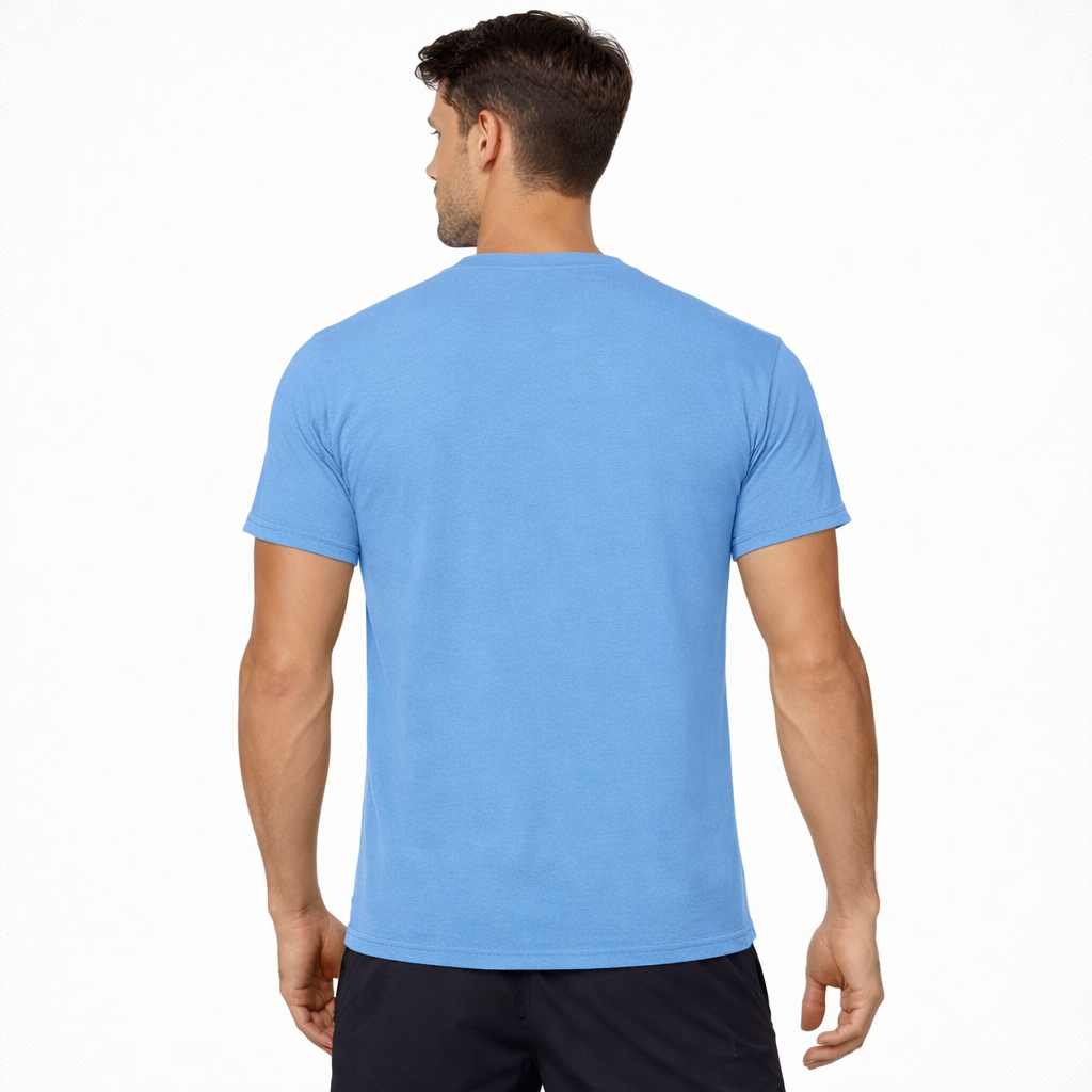 64000 - Softstyle® Ring Spun T-Shirt - Carolina Blue