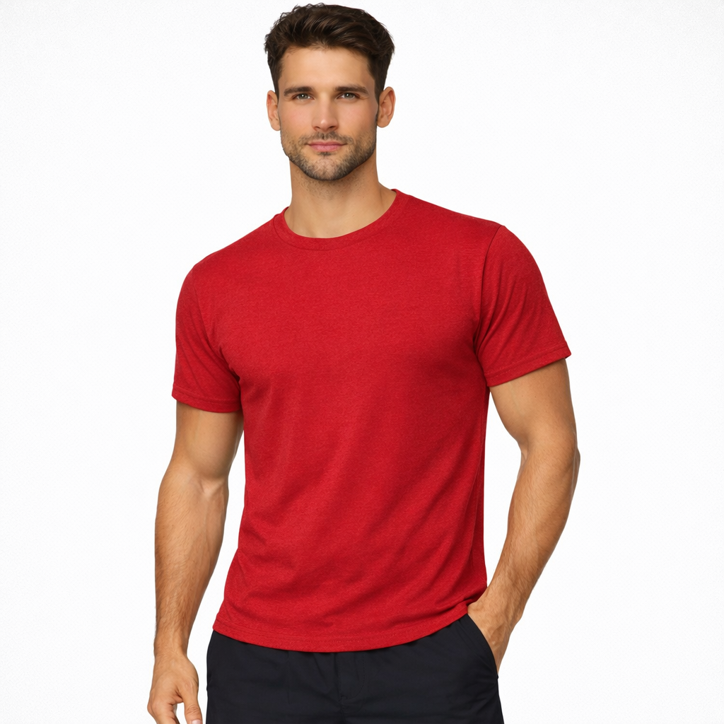 64000 - Softstyle® Ring Spun T-Shirt - Cherry Red