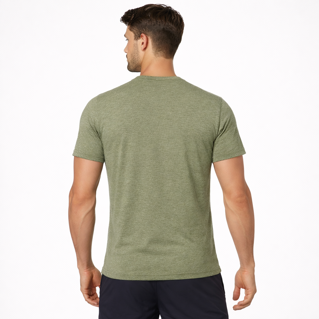 64000 - Softstyle® Ring Spun T-Shirt - Heather Military Green