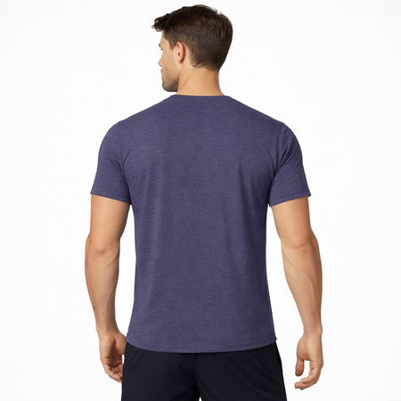 64000 - Softstyle® Ring Spun T-Shirt - Heather Navy