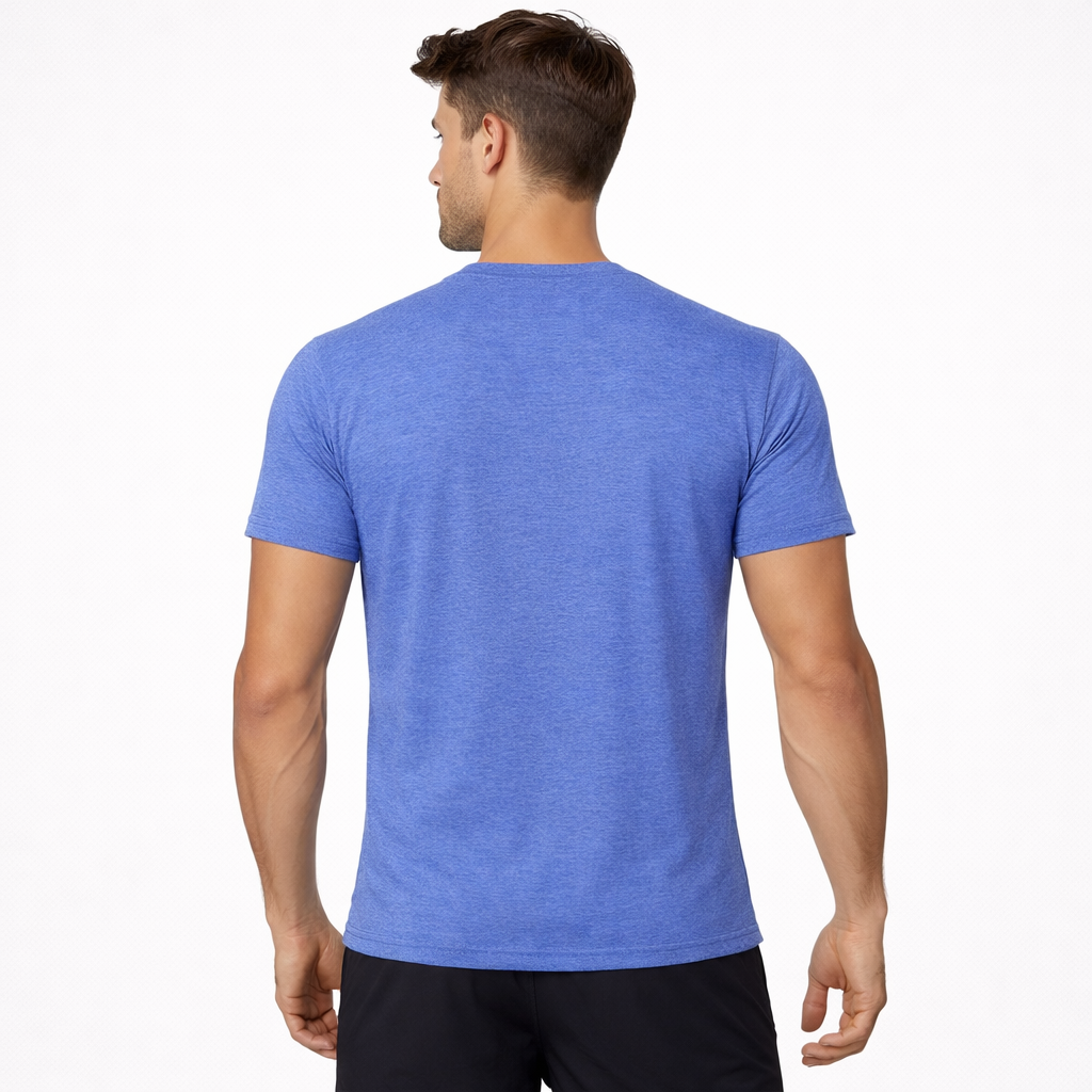 64000 - Softstyle® Ring Spun T-Shirt - Heather Royal