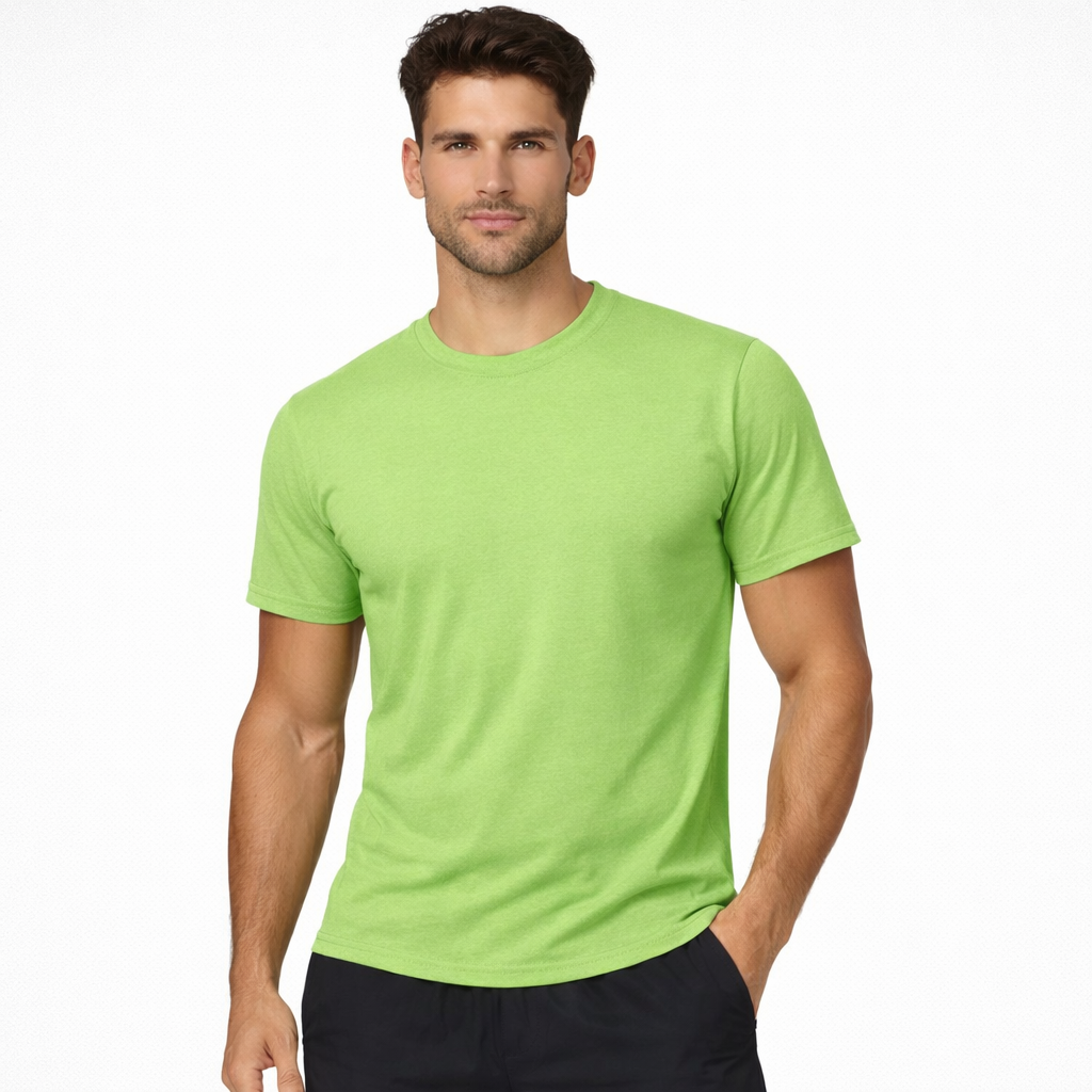 64000 - Softstyle® Ring Spun T-Shirt - Lime