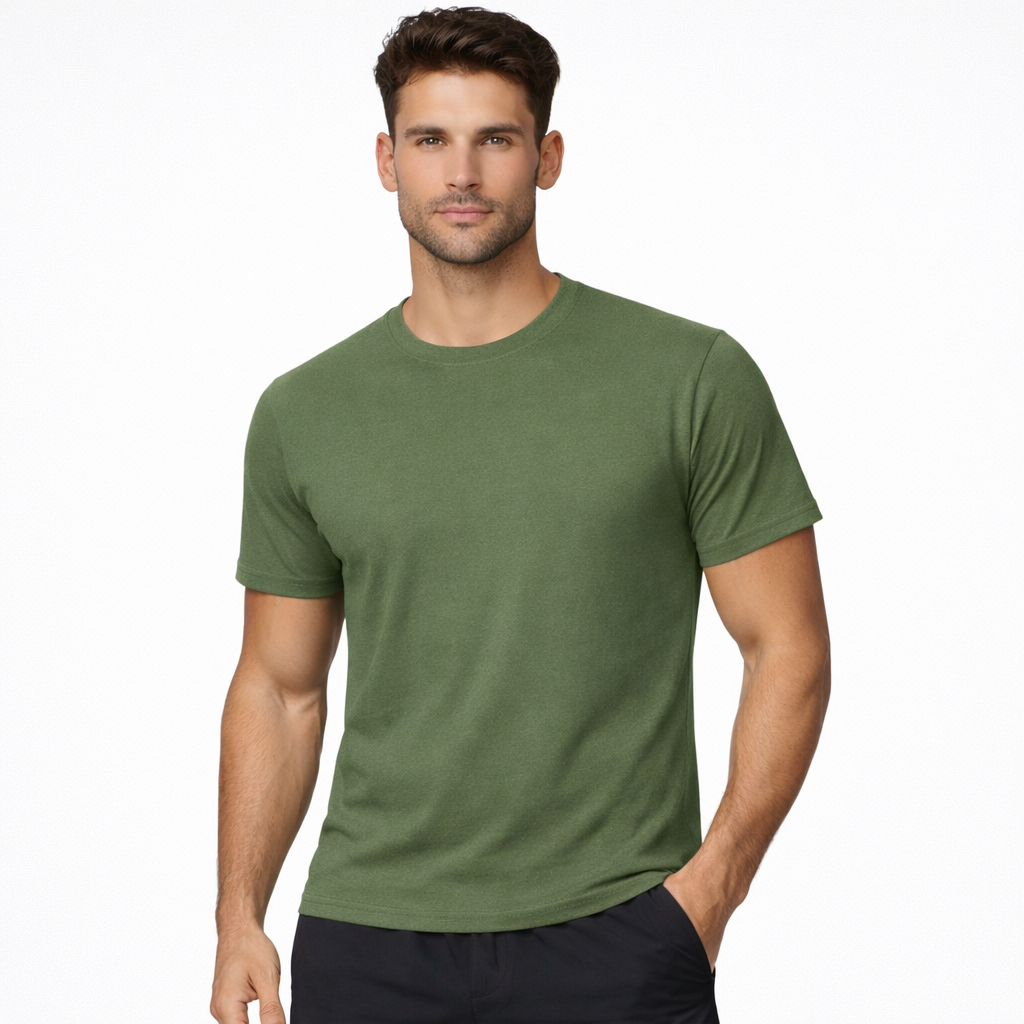 64000 - Softstyle® Ring Spun T-Shirt - Military Green