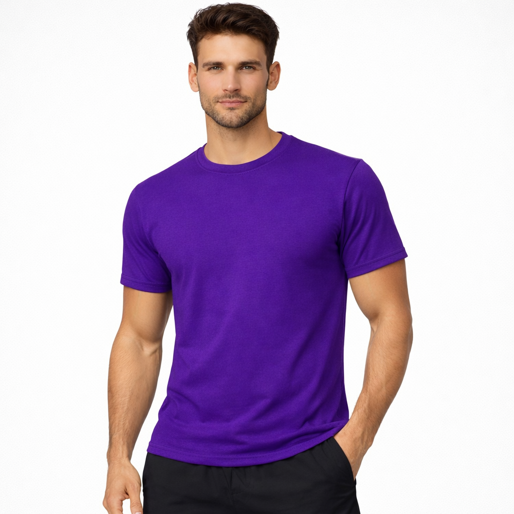 64000 - Softstyle® Ring Spun T-Shirt - Purple