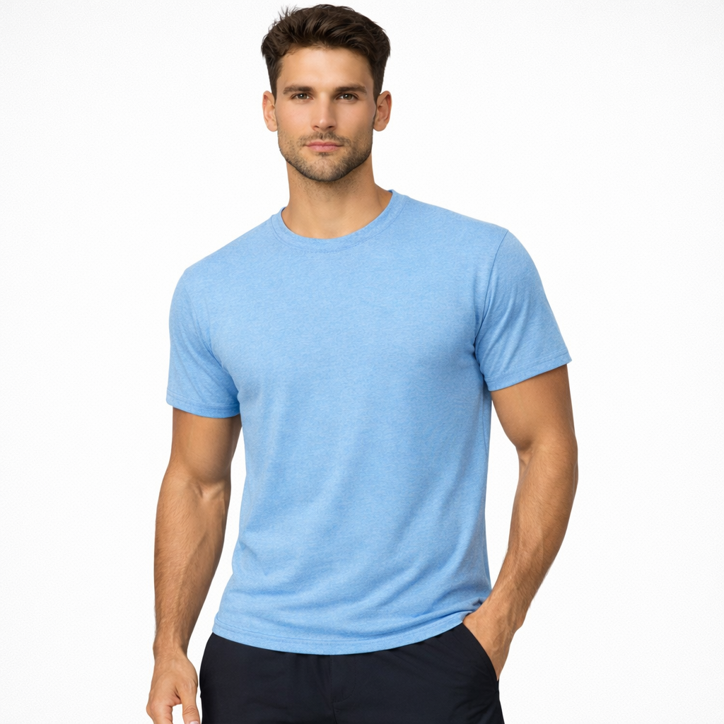 64000 - Softstyle® Ring Spun T-Shirt - Sky